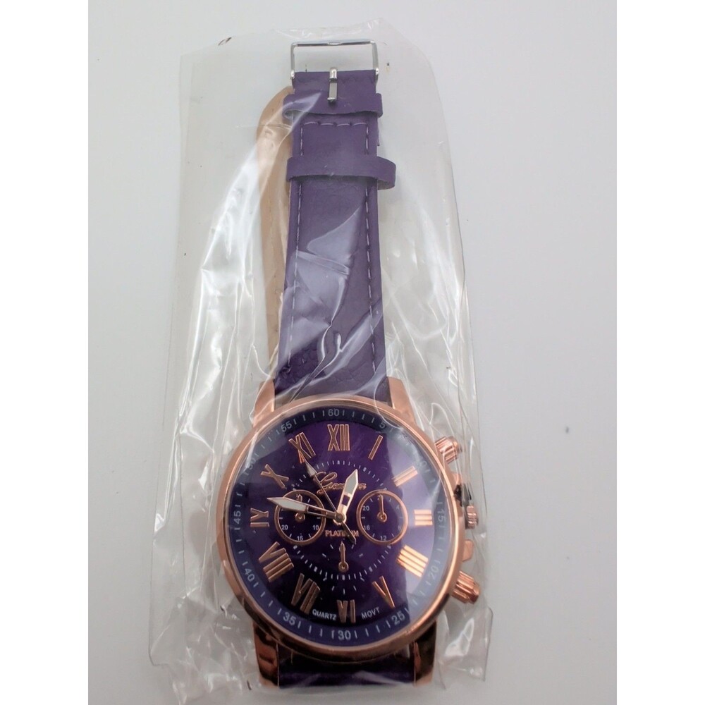 Women's Purple Wristwatch Quartz Movement